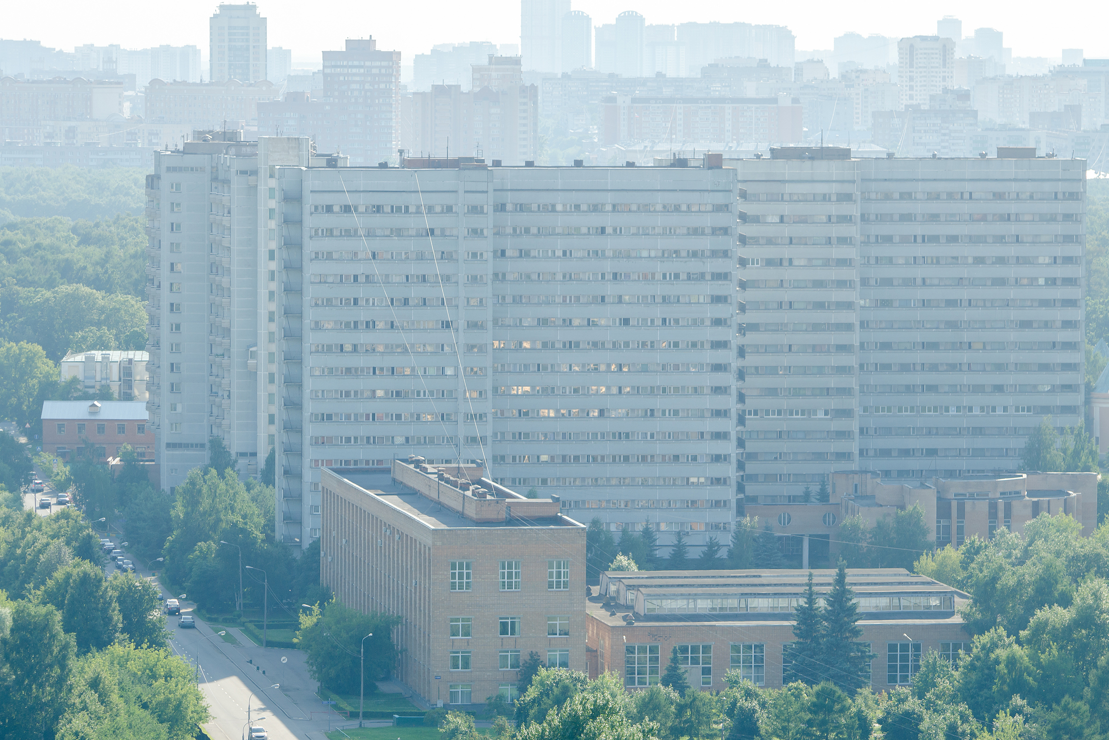 In the Timiryazev Academy constructivist ensemble became a monument Following th