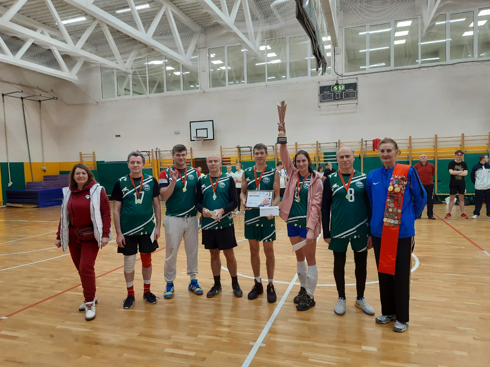 Волейбол профкомовские соревнования Новосибирске.