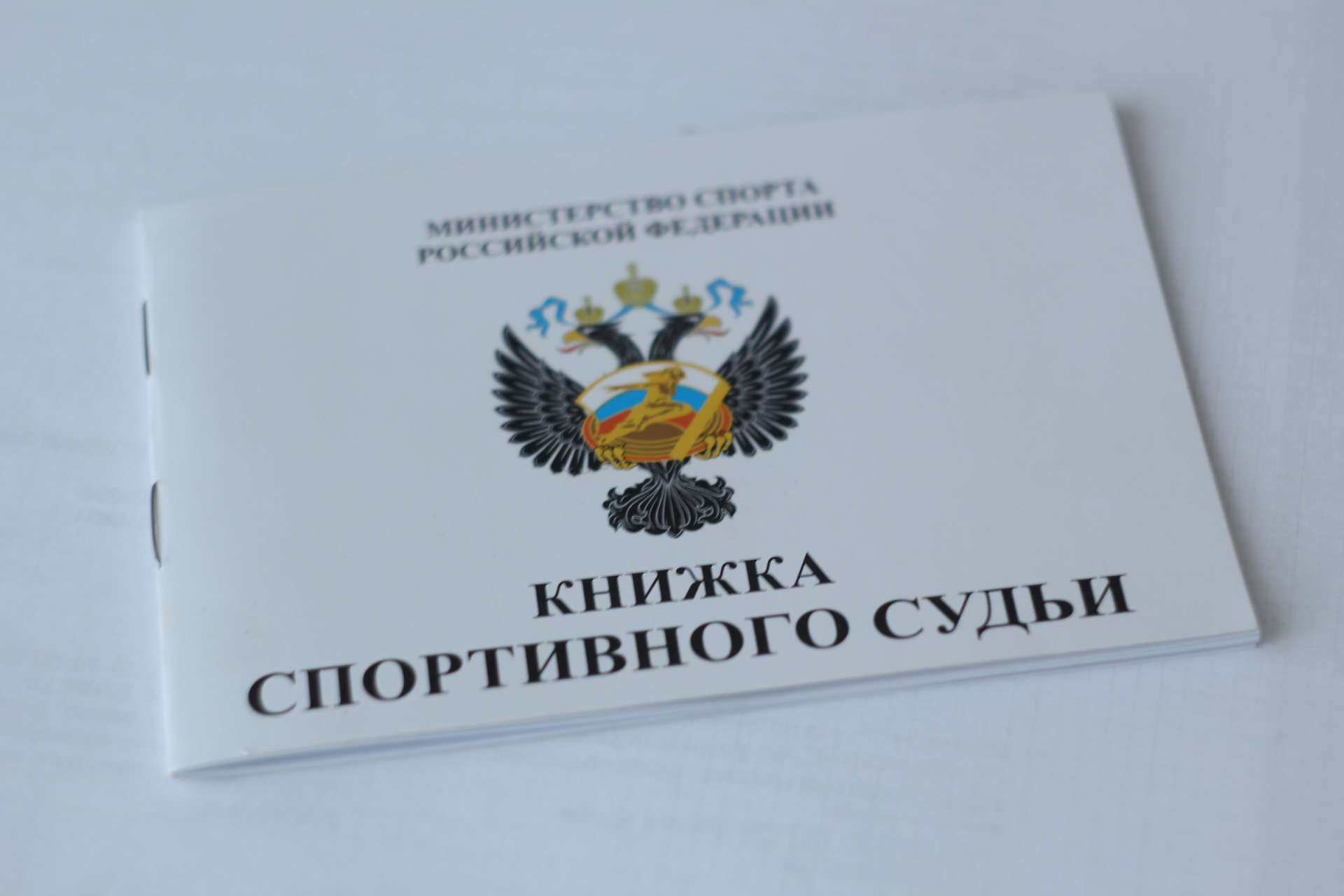 Заполнение книжки спортивного судьи образец